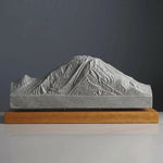 Mount Rainier Sculpture (View from Seattle) Sculpted Peaks