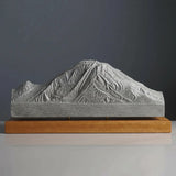 Mount Rainier Sculpture (View from Seattle) Sculpted Peaks