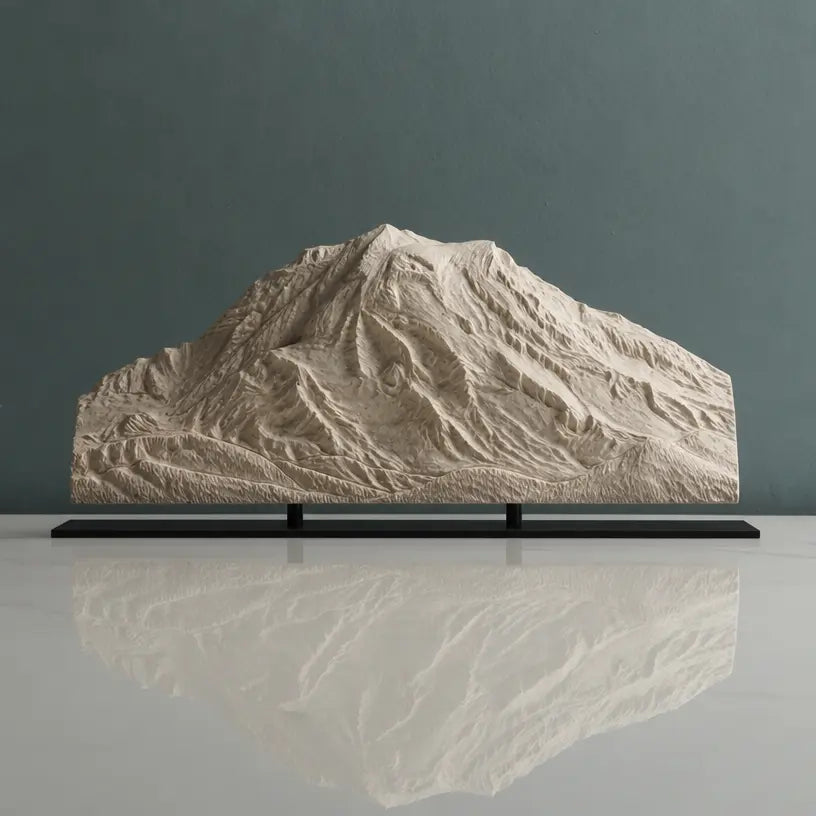 Mount Rainier Sculpture (Western Lowlands View, Washington) Sculpted Peaks