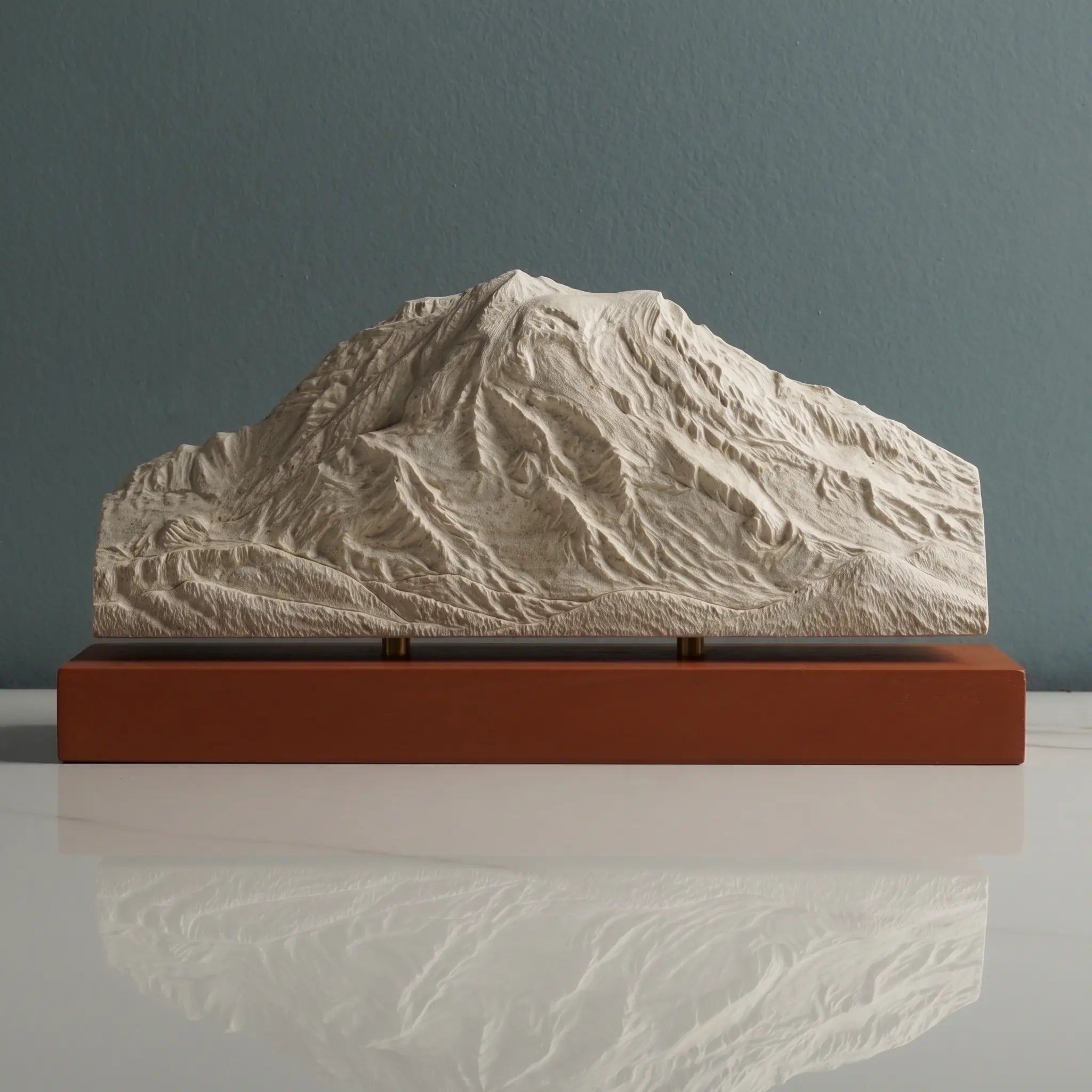 Mount Rainier Sculpture (Western Lowlands View, Washington) Sculpted Peaks