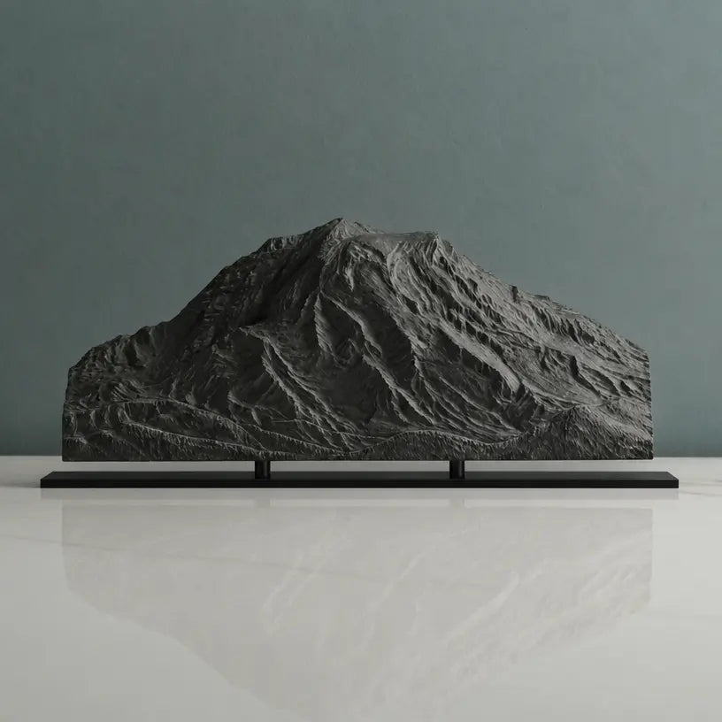 Mount Rainier Sculpture (Western Lowlands View, Washington) Sculpted Peaks