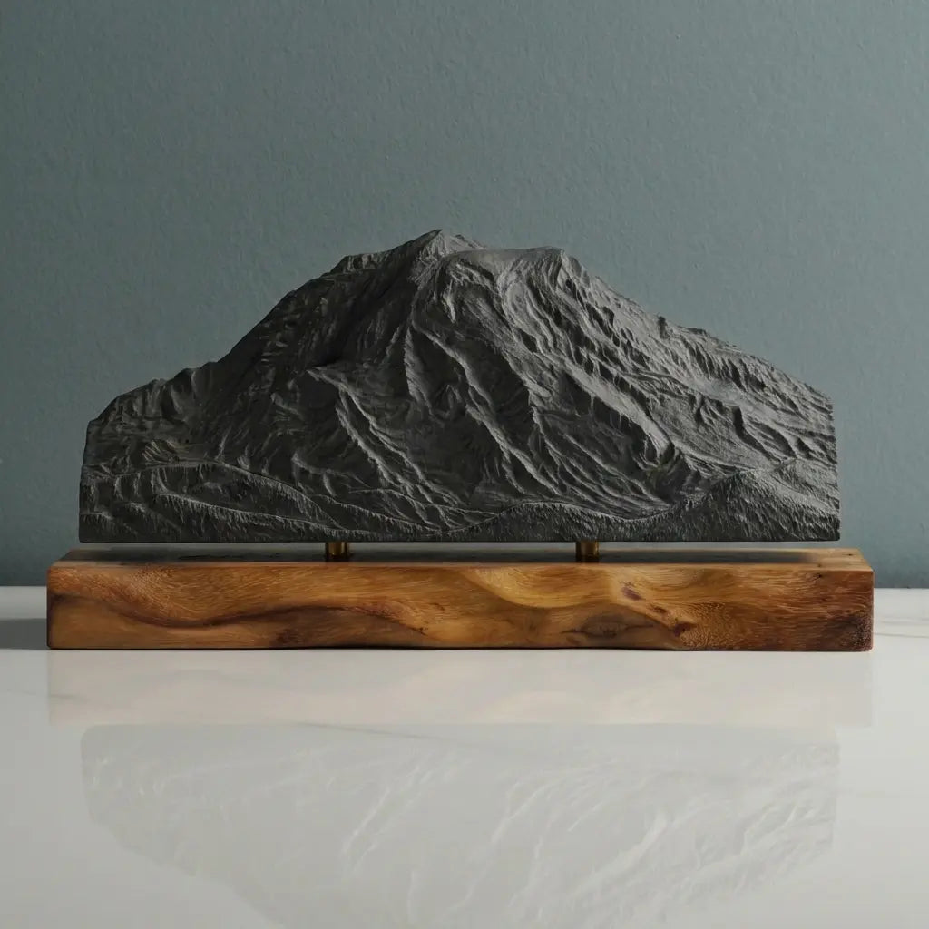 Mount Rainier Sculpture (Western Lowlands View, Washington) Sculpted Peaks
