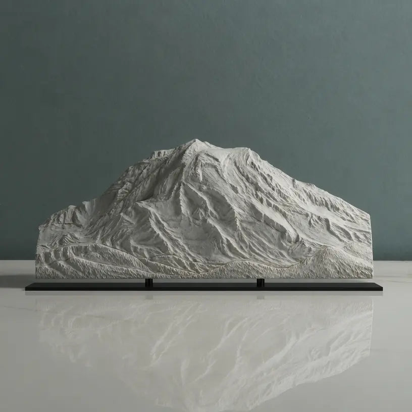 Mount Rainier Sculpture (Western Lowlands View, Washington) Sculpted Peaks