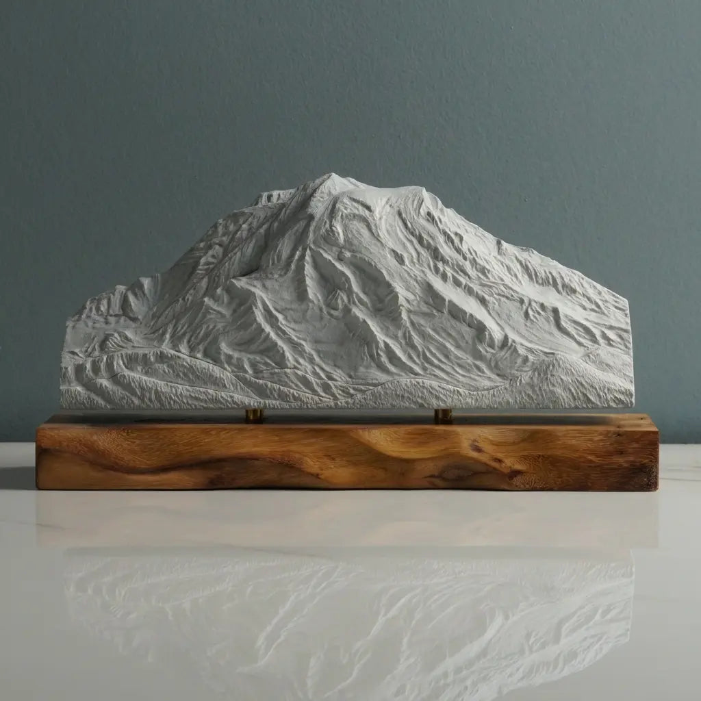 Mount Rainier Sculpture (Western Lowlands View, Washington) Sculpted Peaks