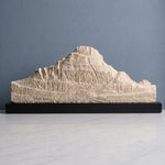 Mount Reynolds Sculpture (View from Logan Pass, Montana) Sculpted Peaks