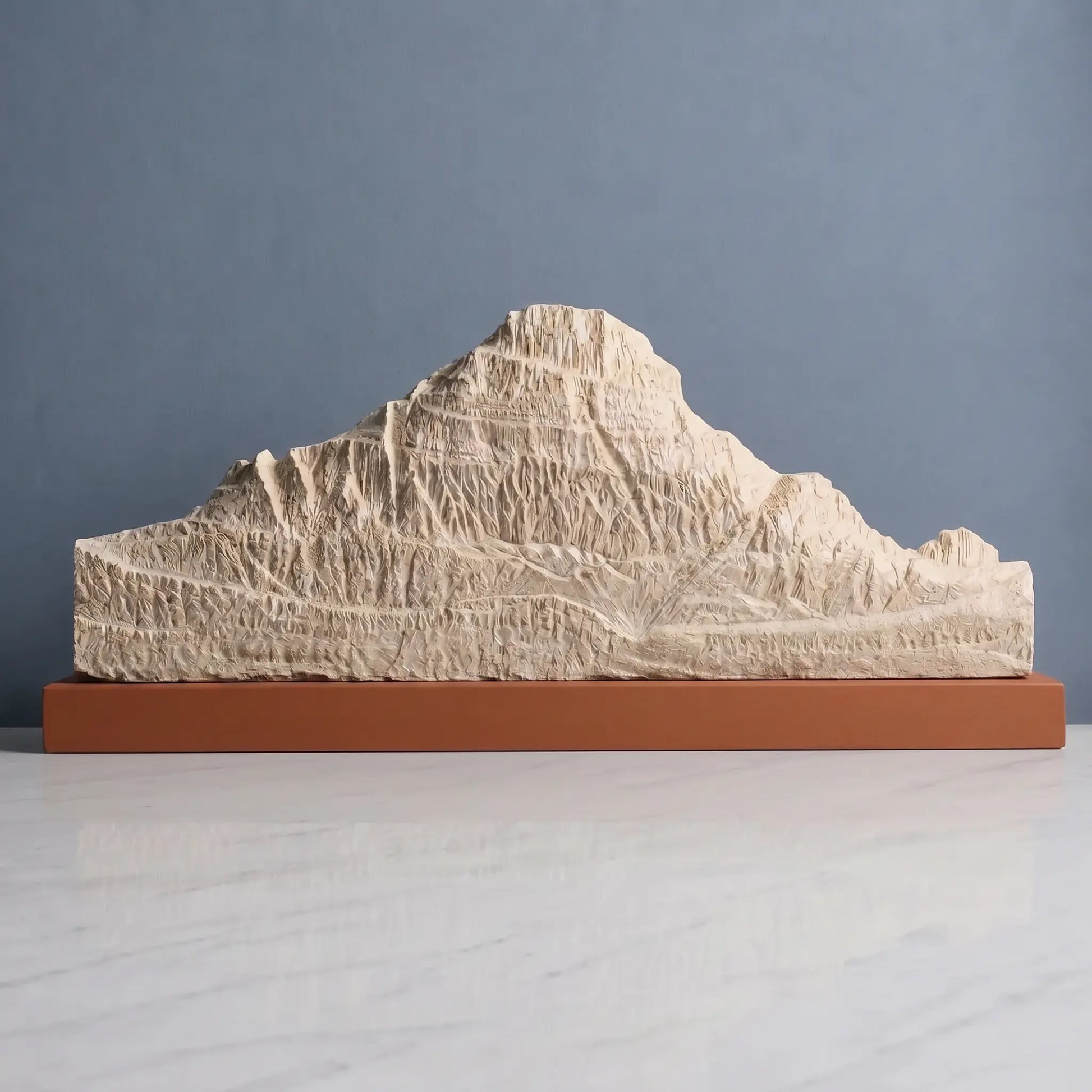 Mount Reynolds Sculpture (View from Logan Pass, Montana) Sculpted Peaks