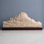 Mount Reynolds Sculpture (View from Logan Pass, Montana) Sculpted Peaks