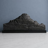 Mount Reynolds Sculpture (View from Logan Pass, Montana) Sculpted Peaks
