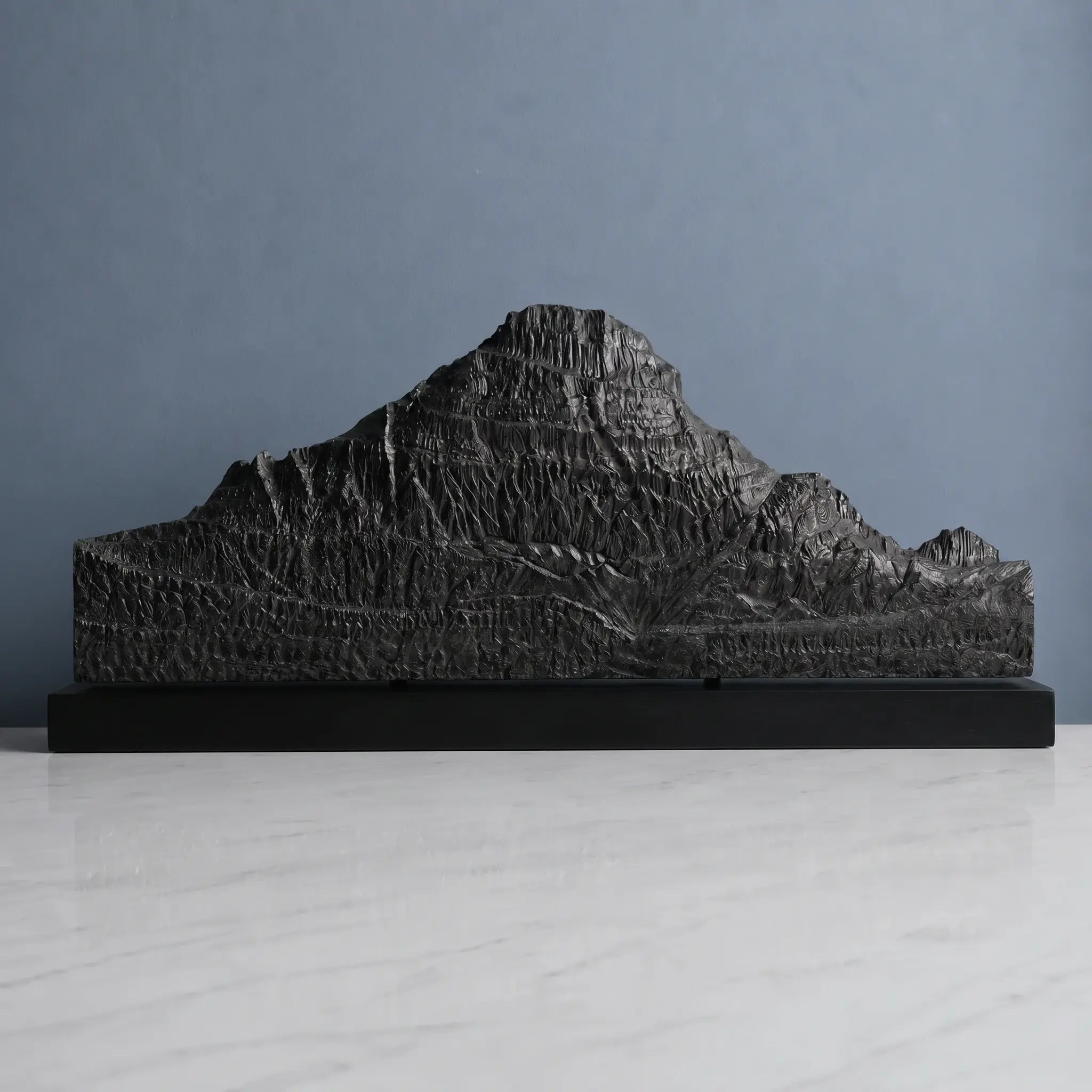 Mount Reynolds Sculpture (View from Logan Pass, Montana) Sculpted Peaks