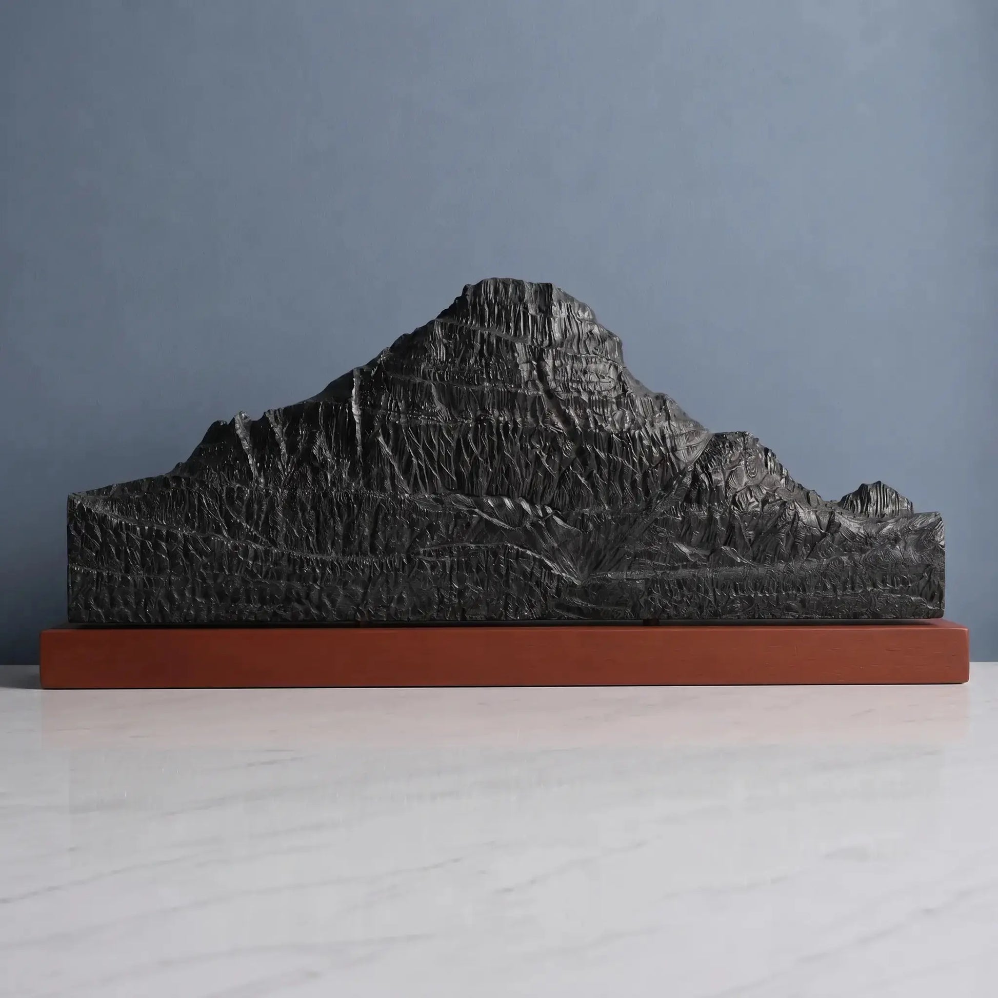 Mount Reynolds Sculpture (View from Logan Pass, Montana) Sculpted Peaks