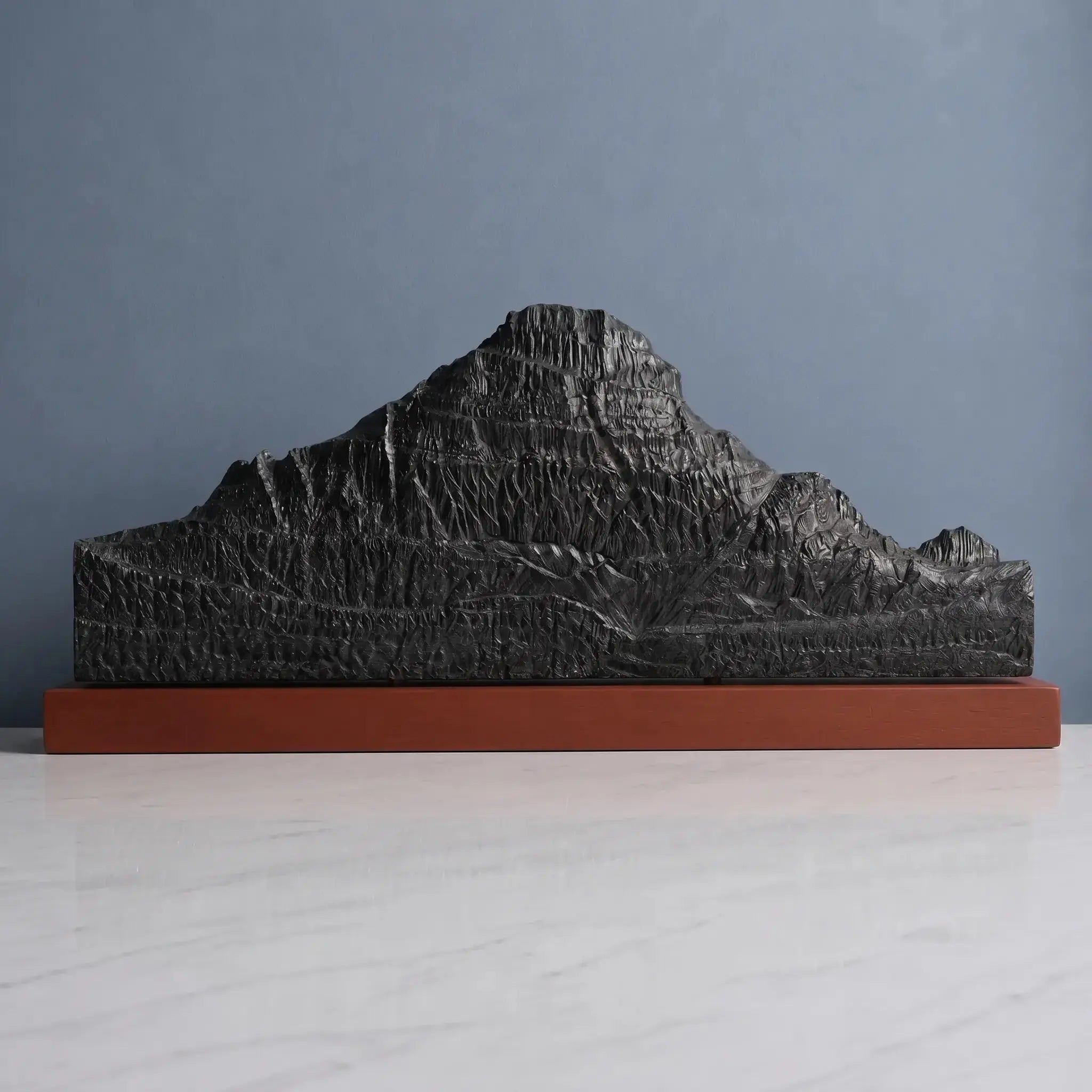 Mount Reynolds Sculpture (View from Logan Pass, Montana) Sculpted Peaks