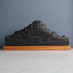 Mount Reynolds Sculpture (View from Logan Pass, Montana) Sculpted Peaks