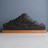 Mount Reynolds Sculpture (View from Logan Pass, Montana) Sculpted Peaks