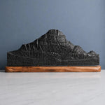 Mount Reynolds Sculpture (View from Logan Pass, Montana) Sculpted Peaks