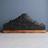 Mount Reynolds Sculpture (View from Logan Pass, Montana) Sculpted Peaks