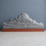 Mount Reynolds Sculpture (View from Logan Pass, Montana) Sculpted Peaks