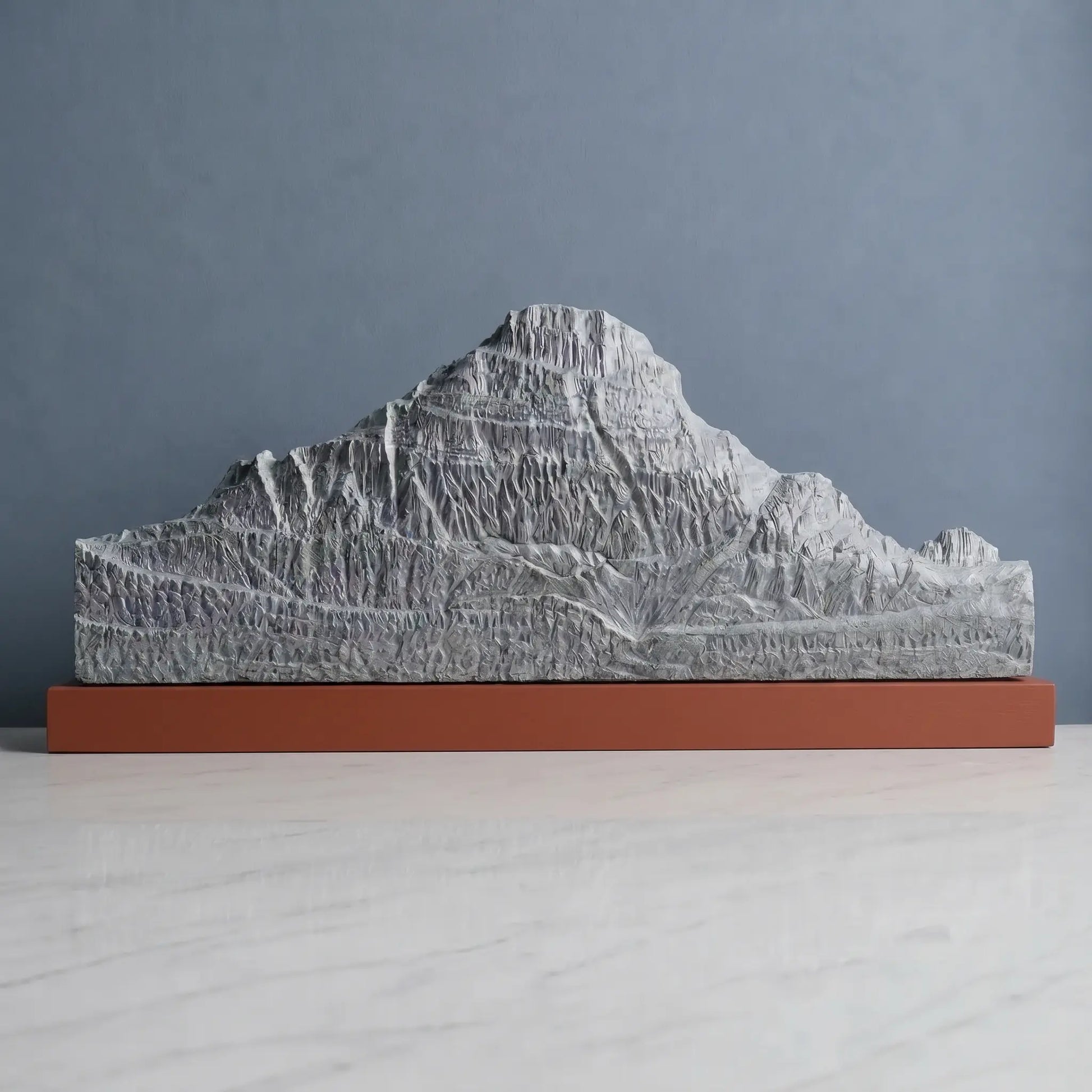 Mount Reynolds Sculpture (View from Logan Pass, Montana) Sculpted Peaks
