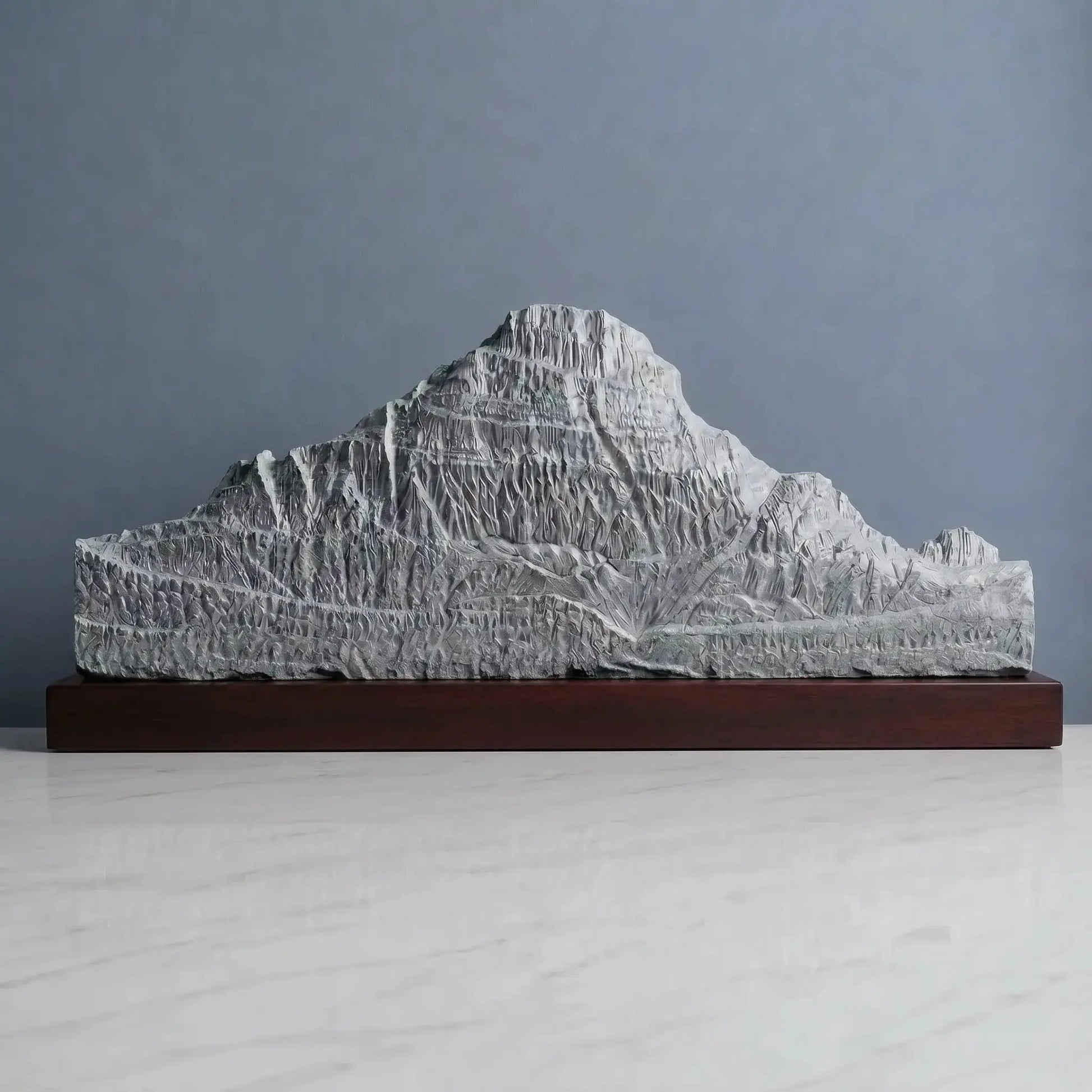 Mount Reynolds Sculpture (View from Logan Pass, Montana) Sculpted Peaks