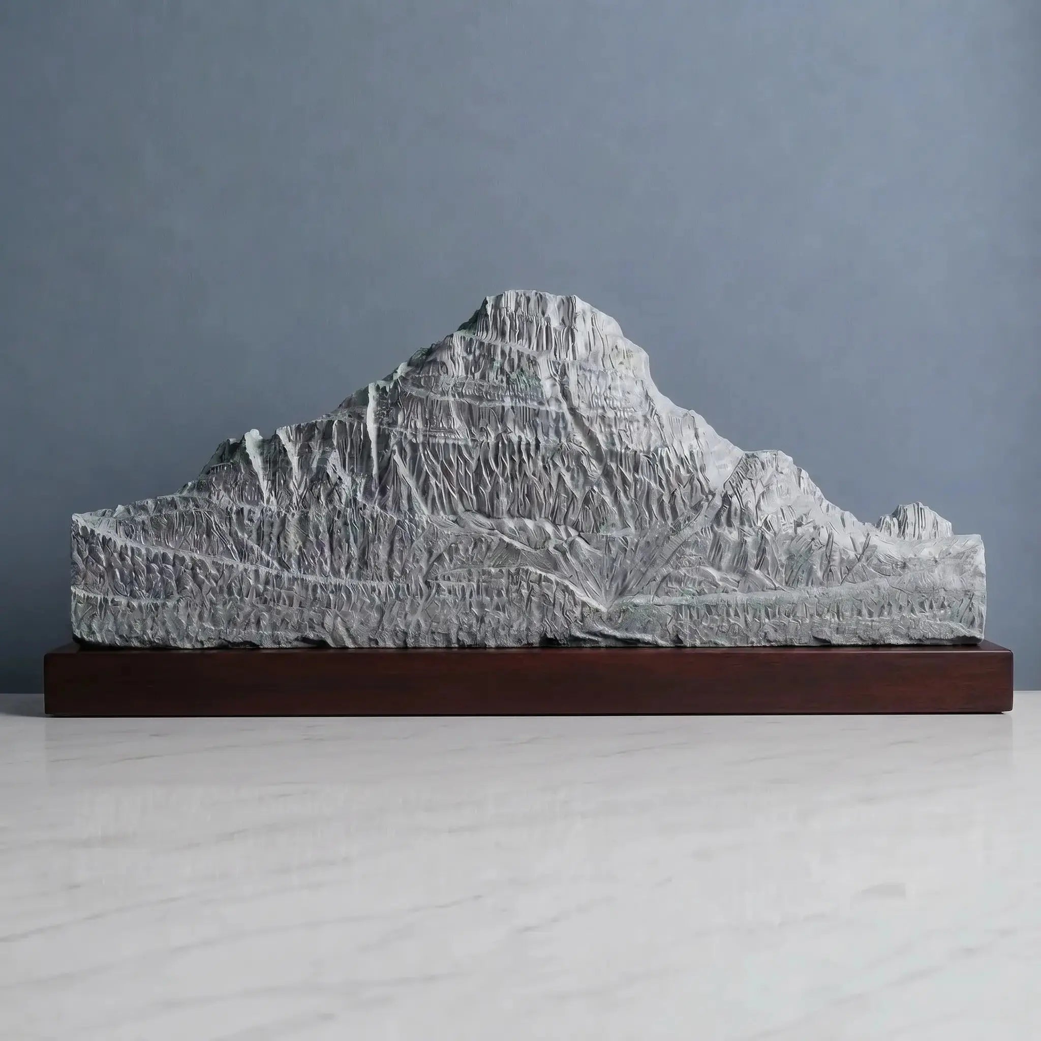 Mount Reynolds Sculpture (View from Logan Pass, Montana) Sculpted Peaks