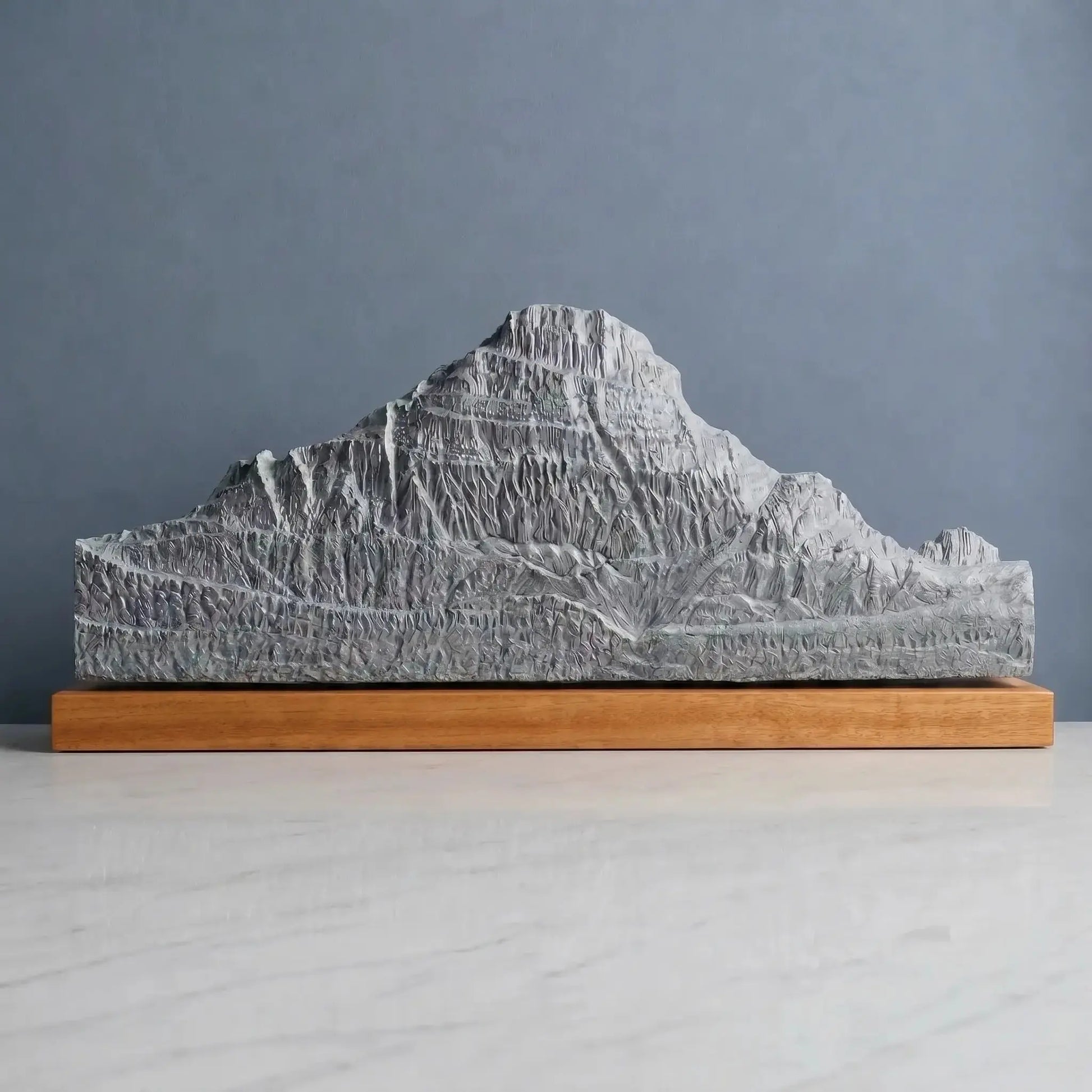 Mount Reynolds Sculpture (View from Logan Pass, Montana) Sculpted Peaks
