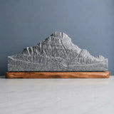 Mount Reynolds Sculpture (View from Logan Pass, Montana) Sculpted Peaks