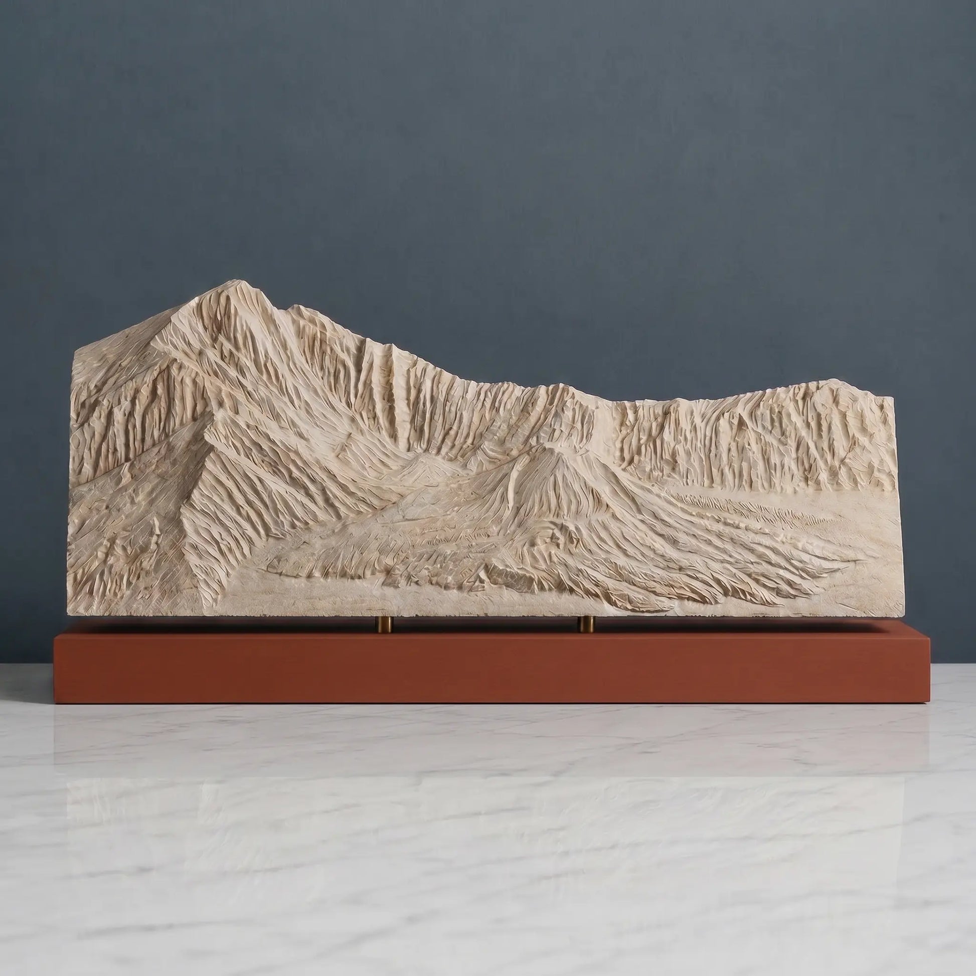 Mount Rinjani Sculpture (View from Crater Rim, Lombok) Sculpted Peaks