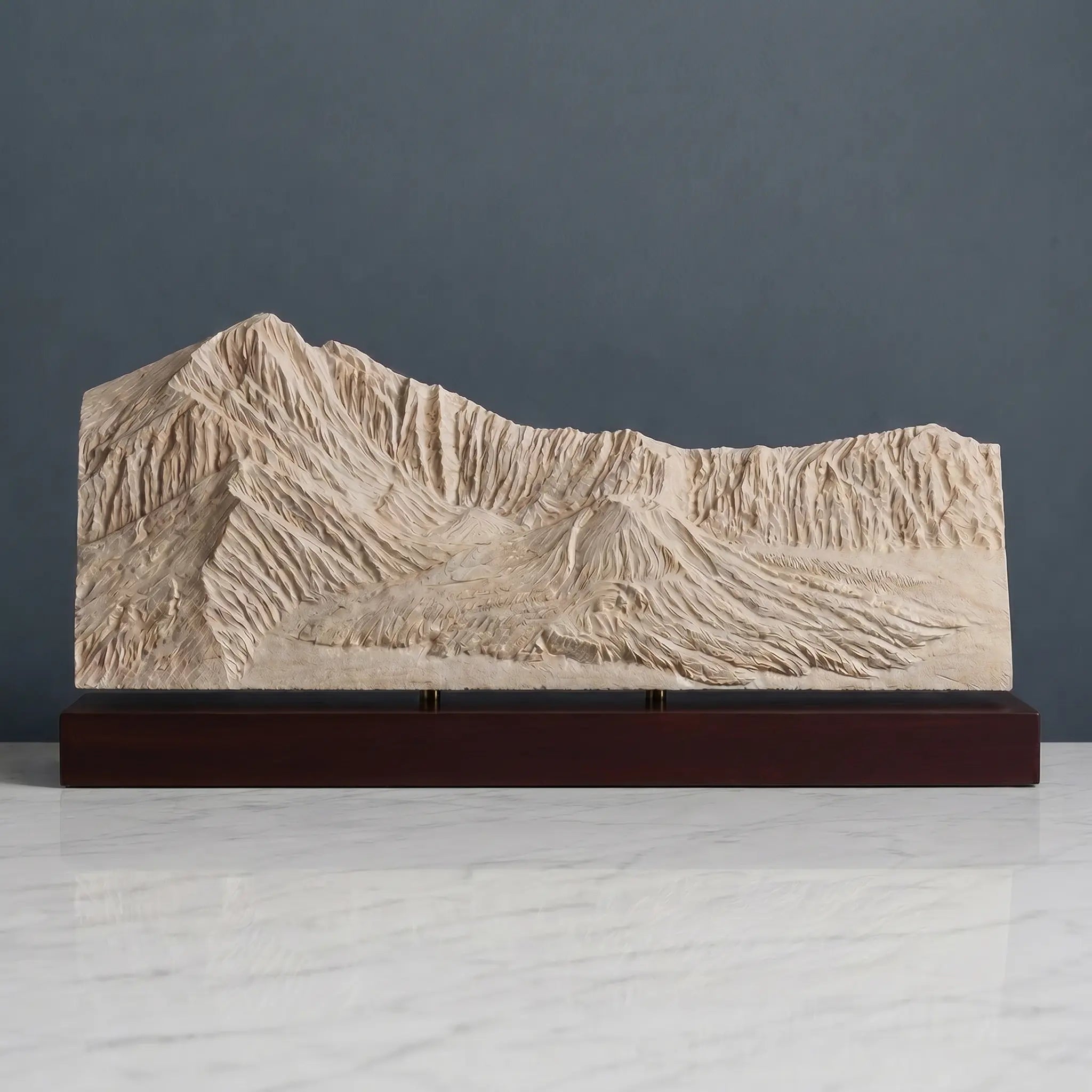 Mount Rinjani Sculpture (View from Crater Rim, Lombok) Sculpted Peaks