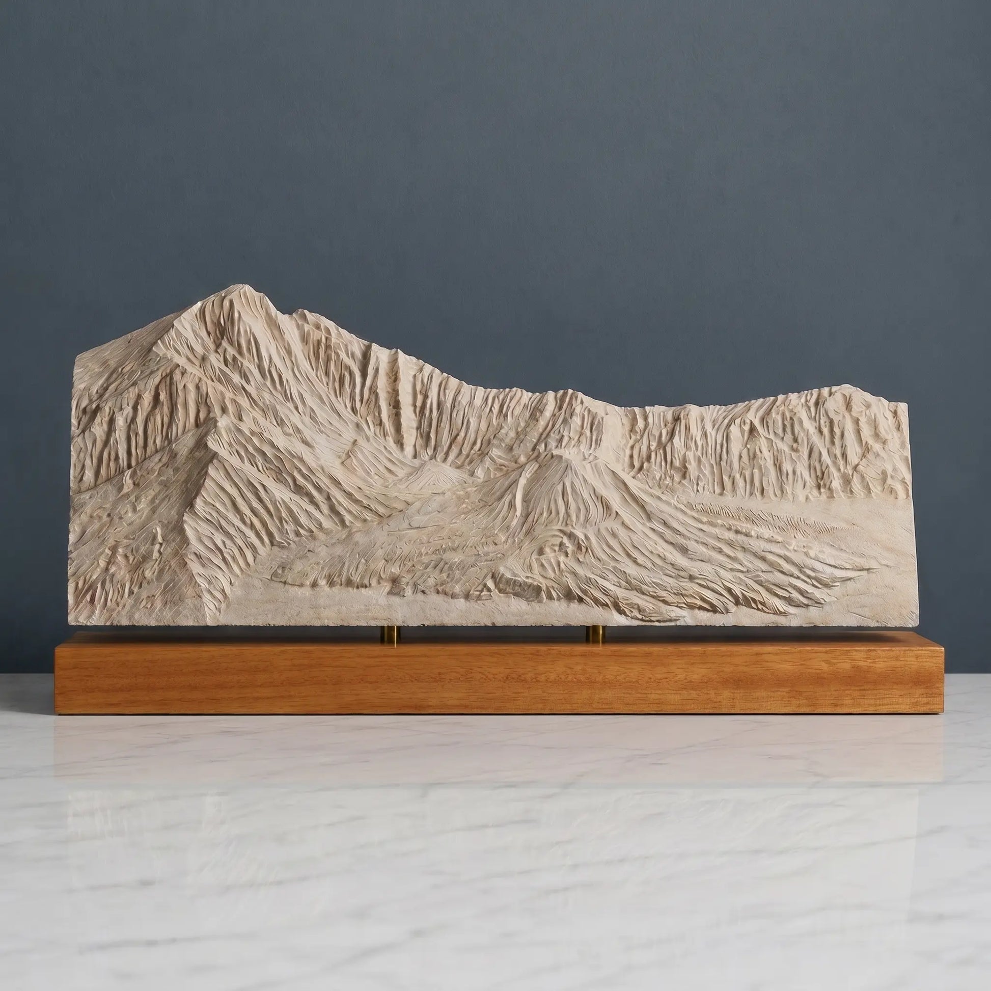 Mount Rinjani Sculpture (View from Crater Rim, Lombok) Sculpted Peaks