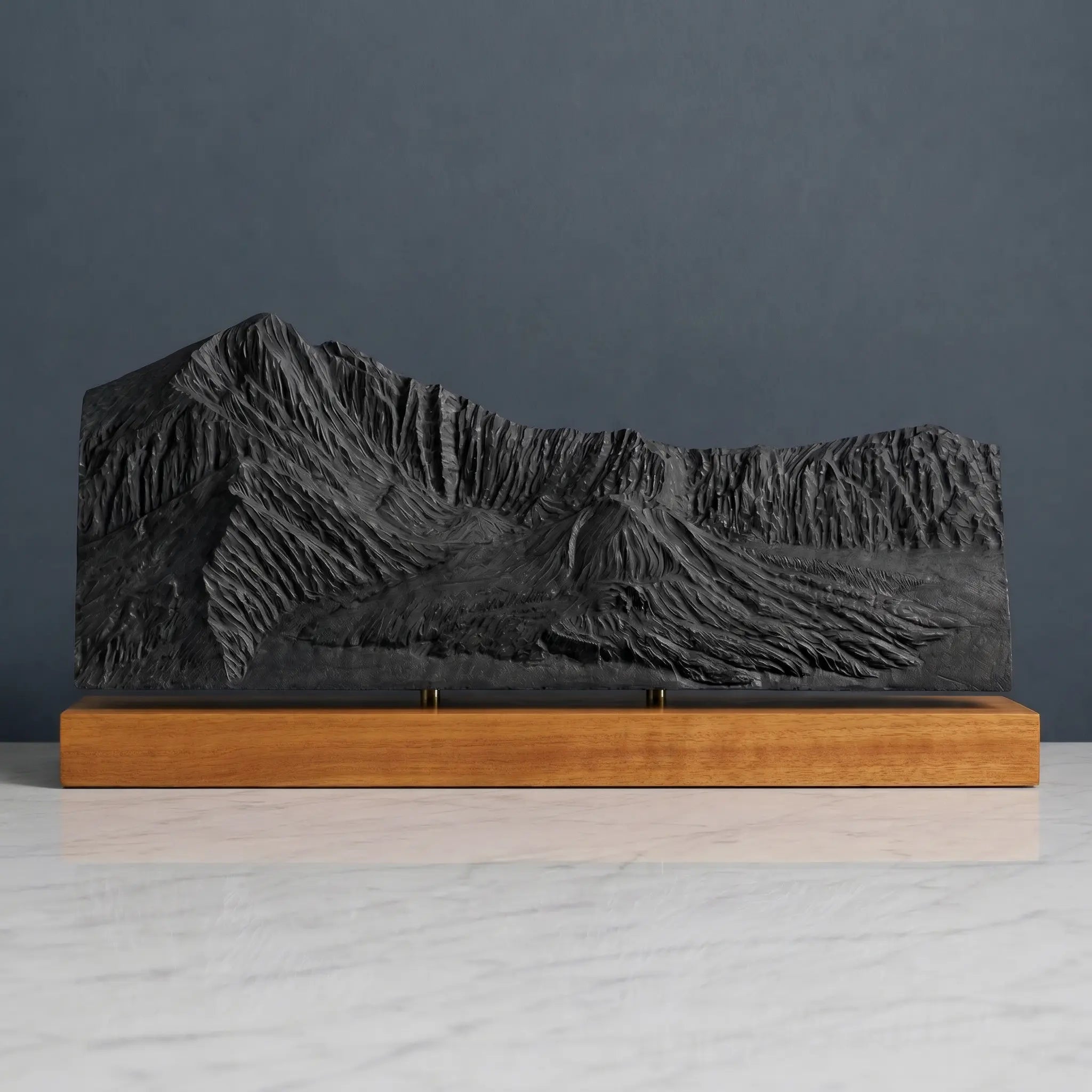 Mount Rinjani Sculpture (View from Crater Rim, Lombok) Sculpted Peaks