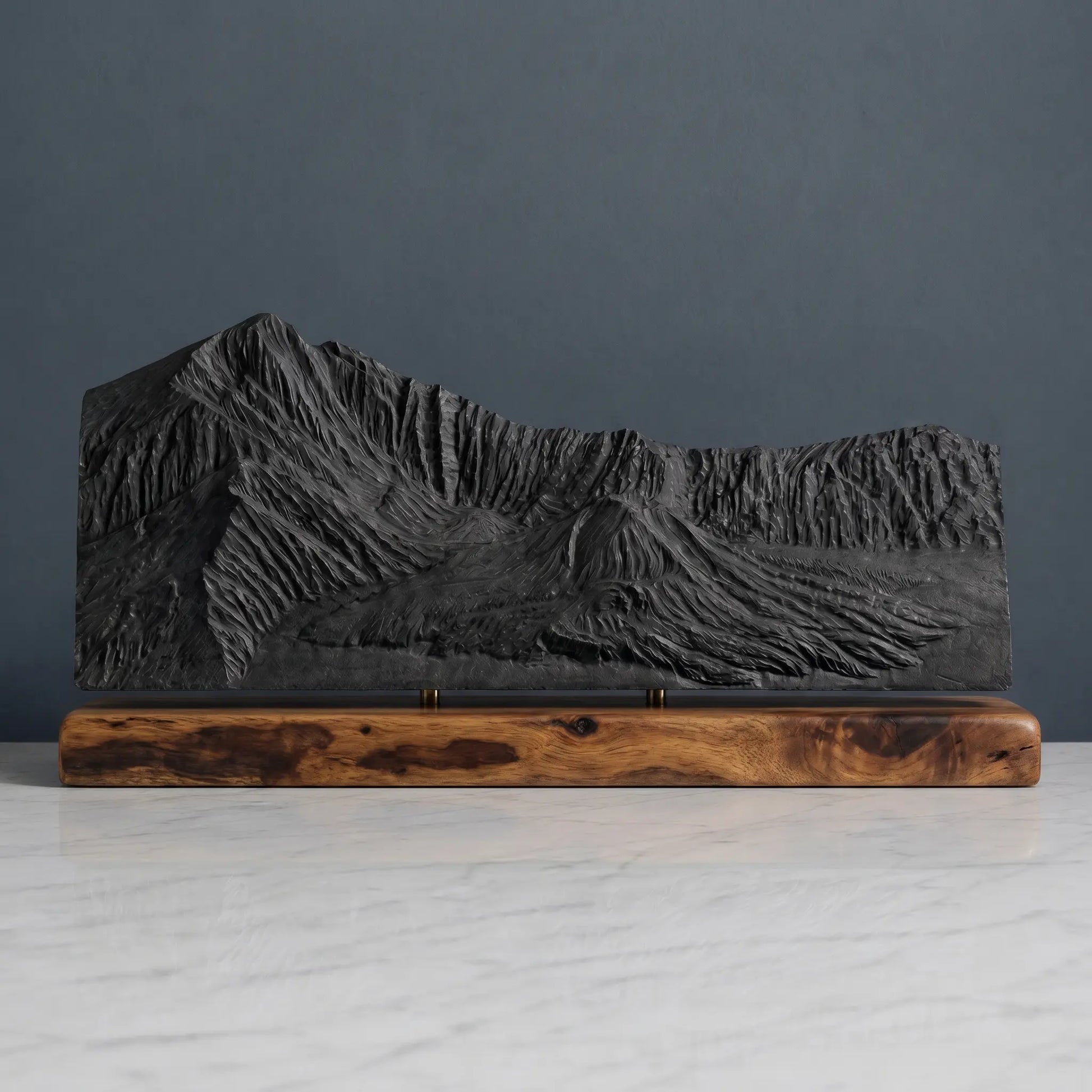 Mount Rinjani Sculpture (View from Crater Rim, Lombok) Sculpted Peaks