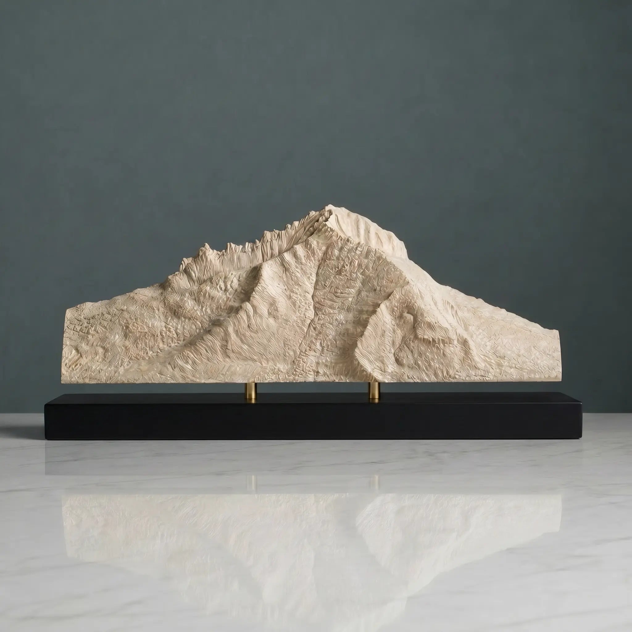 Mount Rotui Sculpture (View from Belvedere Lookout, Moorea) Sculpted Peaks