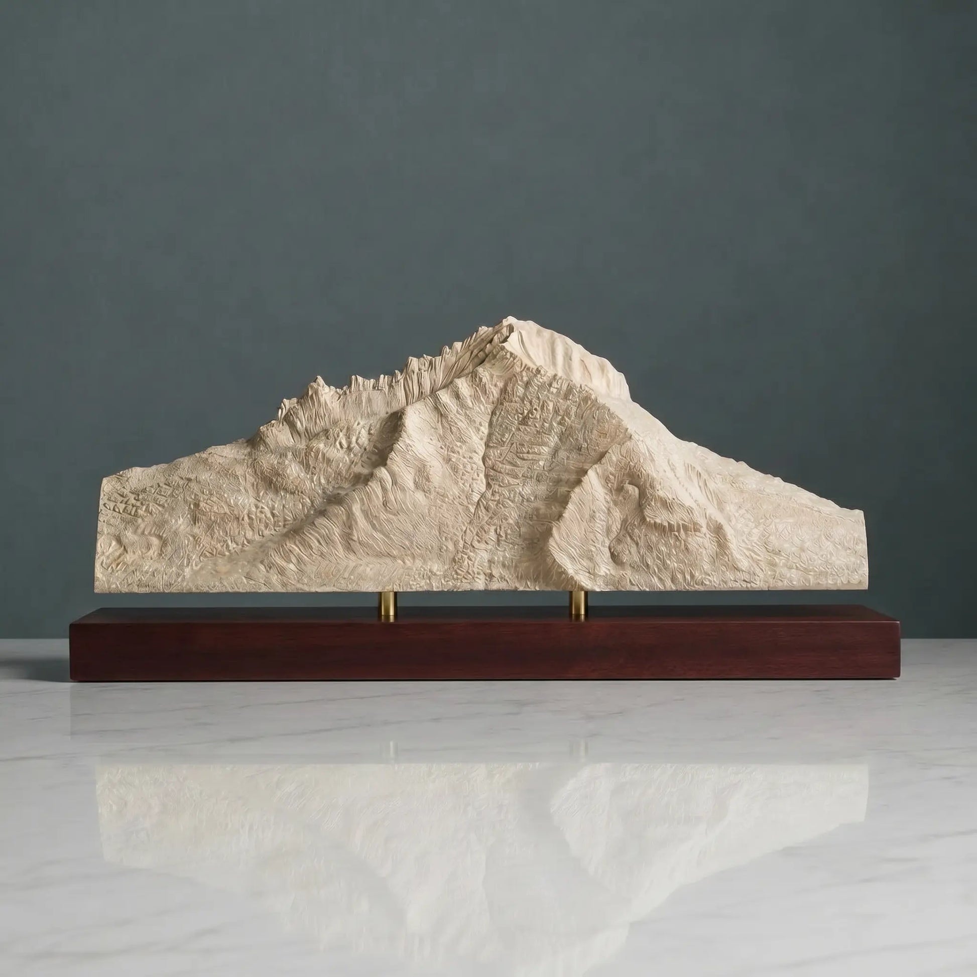 Mount Rotui Sculpture (View from Belvedere Lookout, Moorea) Sculpted Peaks