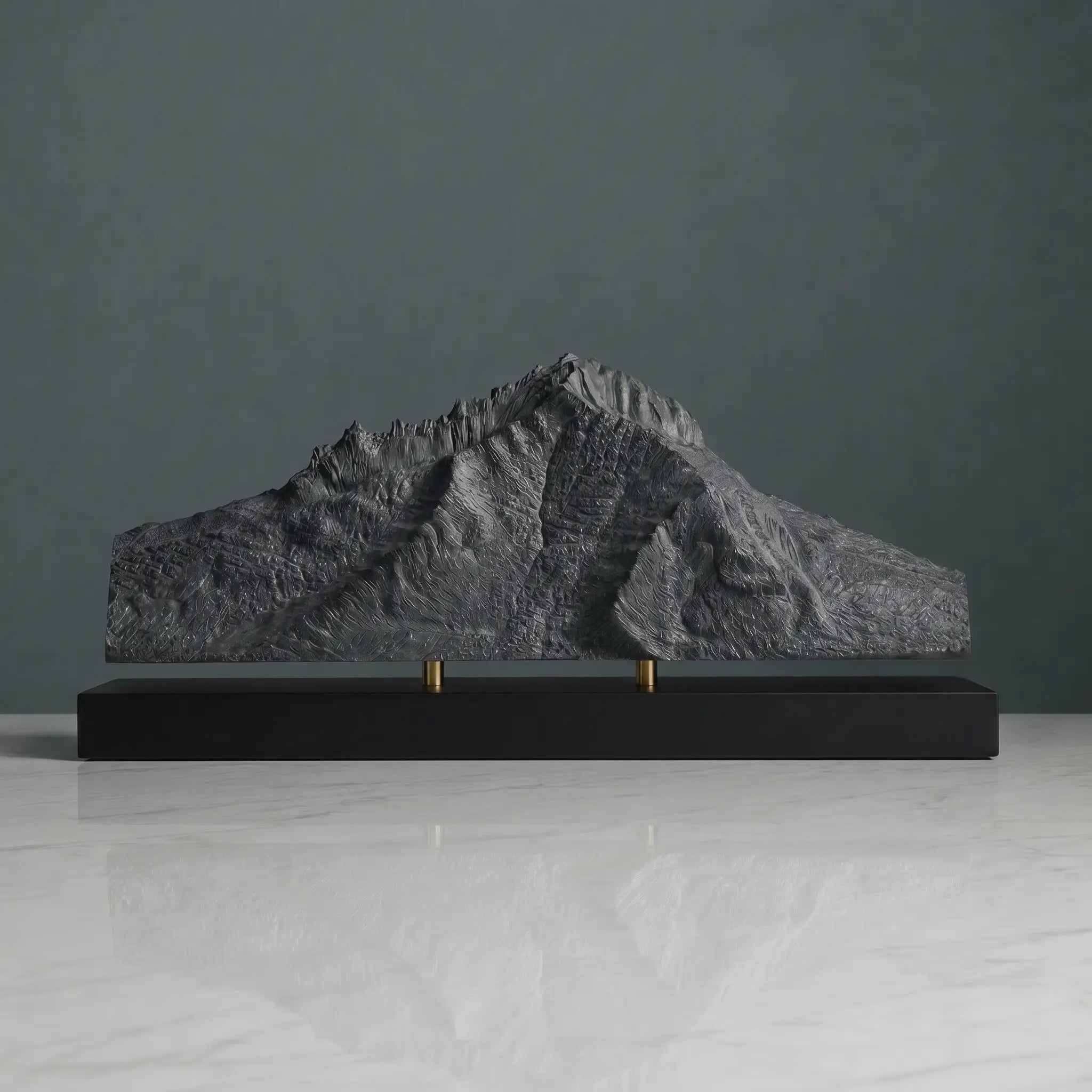 Mount Rotui Sculpture (View from Belvedere Lookout, Moorea) Sculpted Peaks