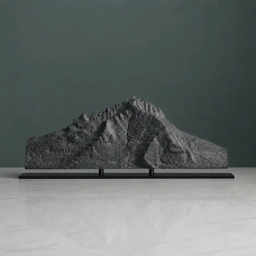 Mount Rotui Sculpture (View from Belvedere Lookout, Moorea) Sculpted Peaks