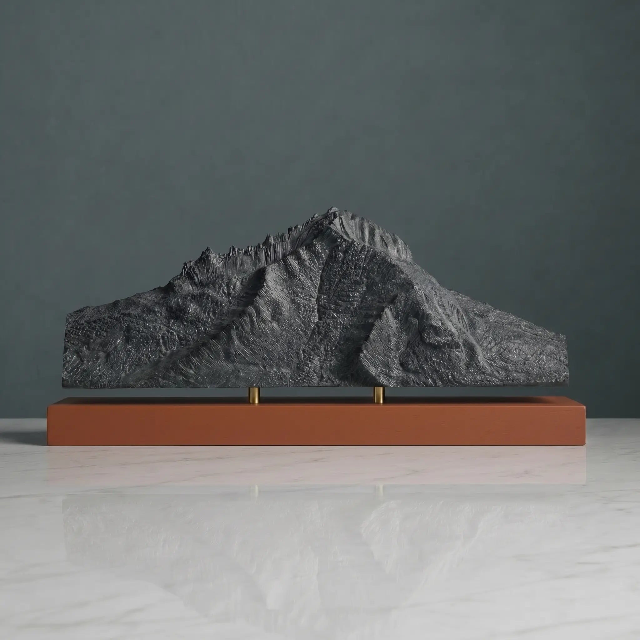 Mount Rotui Sculpture (View from Belvedere Lookout, Moorea) Sculpted Peaks