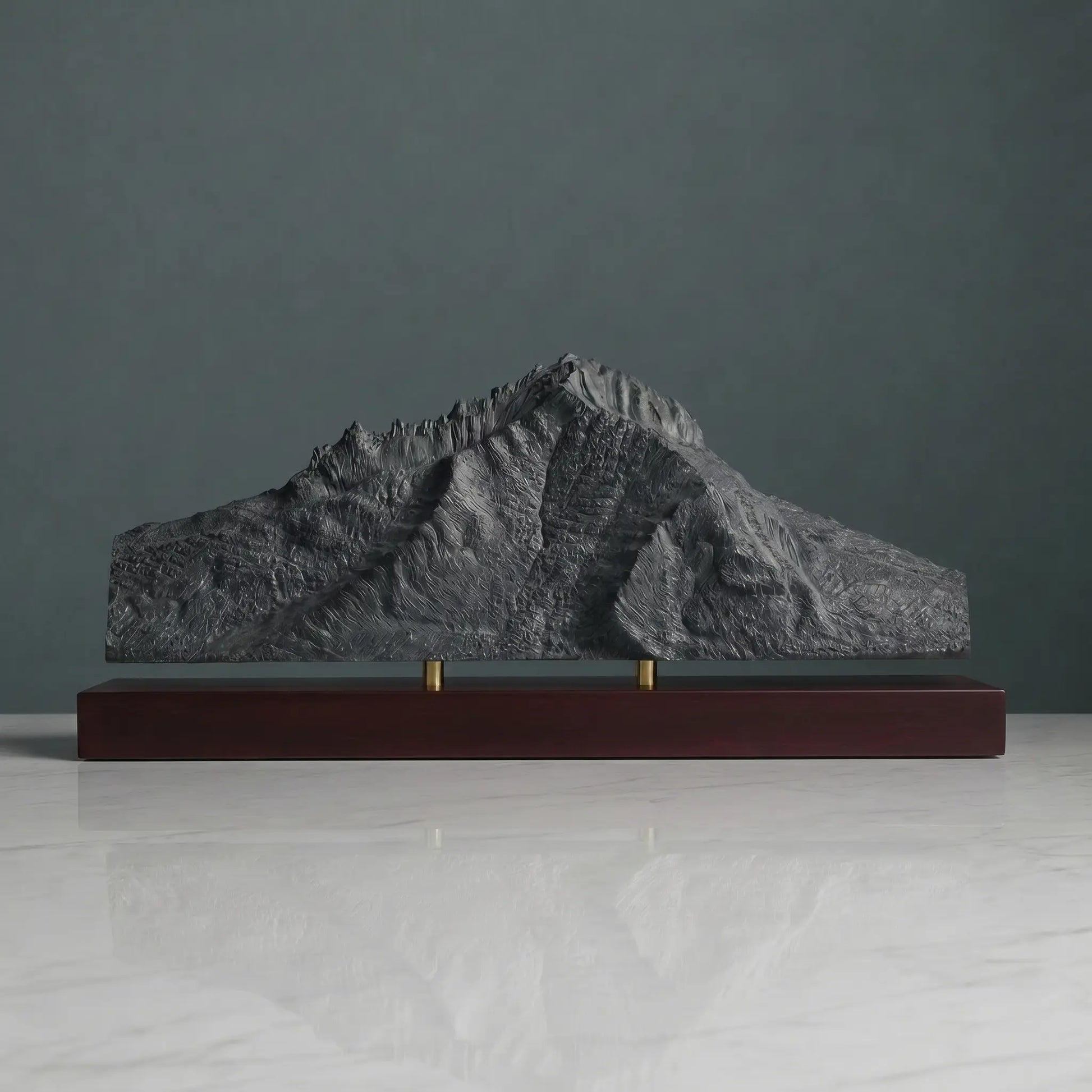 Mount Rotui Sculpture (View from Belvedere Lookout, Moorea) Sculpted Peaks