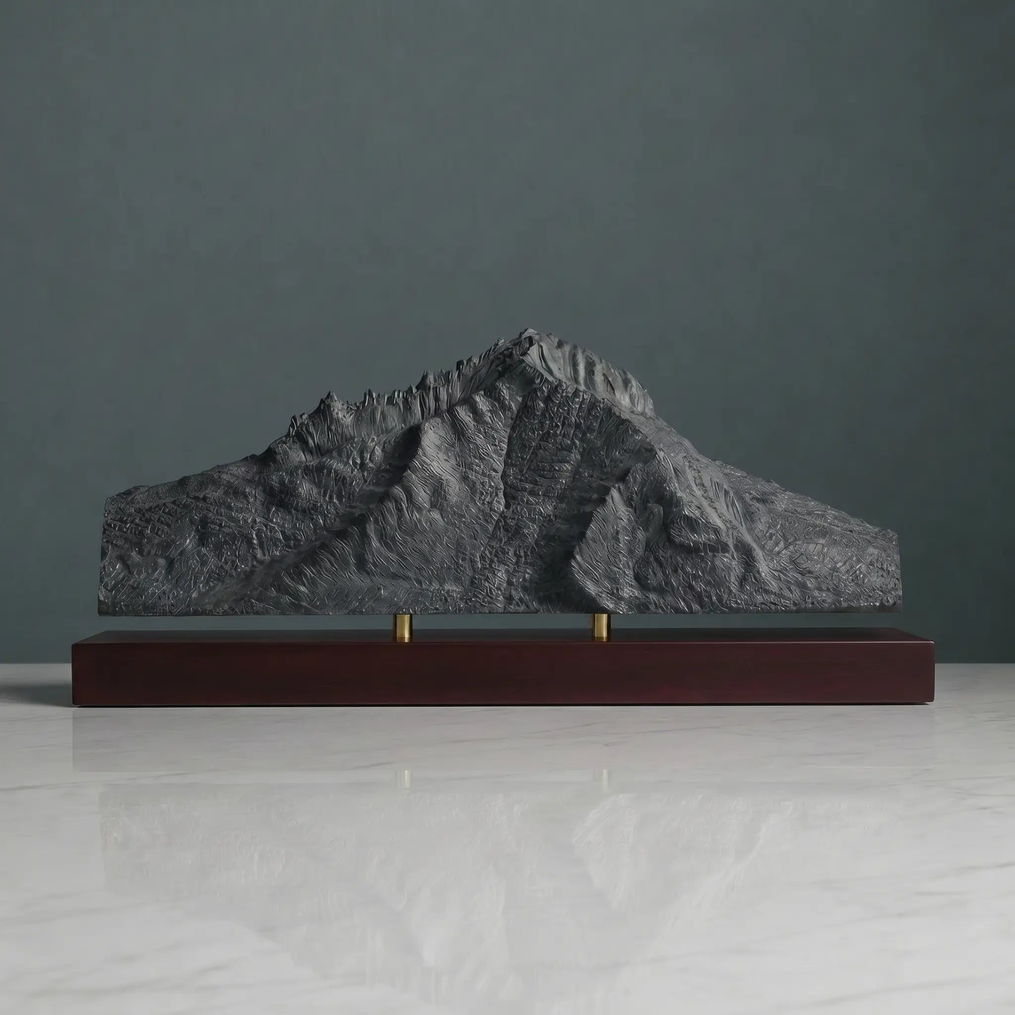 Mount Rotui Sculpture (View from Belvedere Lookout, Moorea) Sculpted Peaks