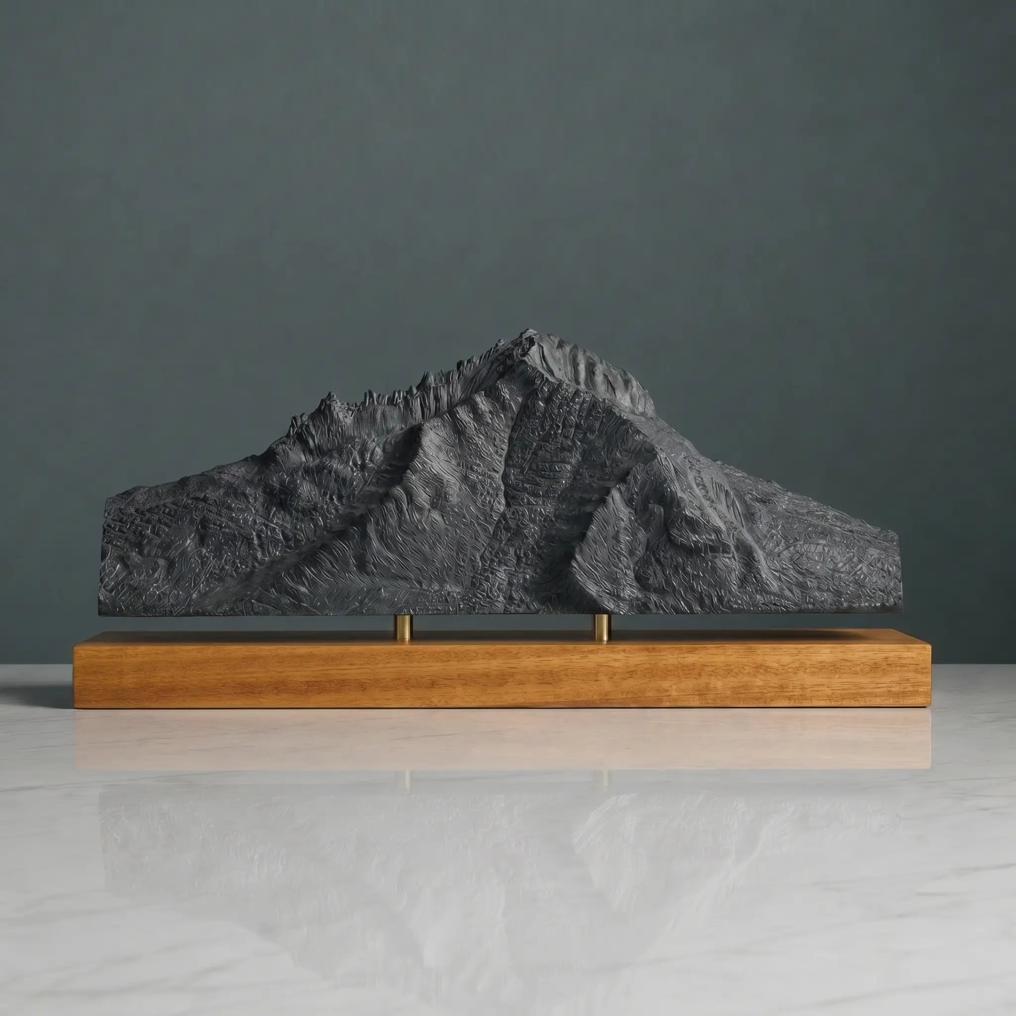 Mount Rotui Sculpture (View from Belvedere Lookout, Moorea) Sculpted Peaks