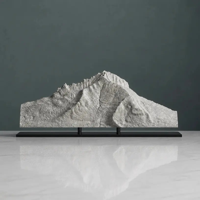 Mount Rotui Sculpture (View from Belvedere Lookout, Moorea) Sculpted Peaks