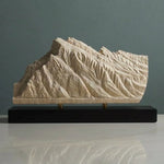 Mount Rundle Sculpture (View from Vermilion Lakes, Alberta) Sculpted Peaks