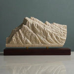 Mount Rundle Sculpture (View from Vermilion Lakes, Alberta) Sculpted Peaks