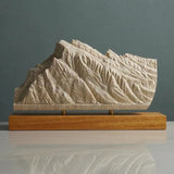 Mount Rundle Sculpture (View from Vermilion Lakes, Alberta) Sculpted Peaks