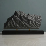 Mount Rundle Sculpture (View from Vermilion Lakes, Alberta) Sculpted Peaks