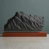 Mount Rundle Sculpture (View from Vermilion Lakes, Alberta) Sculpted Peaks