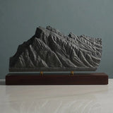 Mount Rundle Sculpture (View from Vermilion Lakes, Alberta) Sculpted Peaks