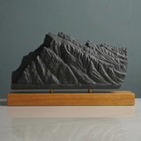 Mount Rundle Sculpture (View from Vermilion Lakes, Alberta) Sculpted Peaks