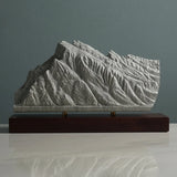 Mount Rundle Sculpture (View from Vermilion Lakes, Alberta) Sculpted Peaks