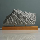 Mount Rundle Sculpture (View from Vermilion Lakes, Alberta) Sculpted Peaks