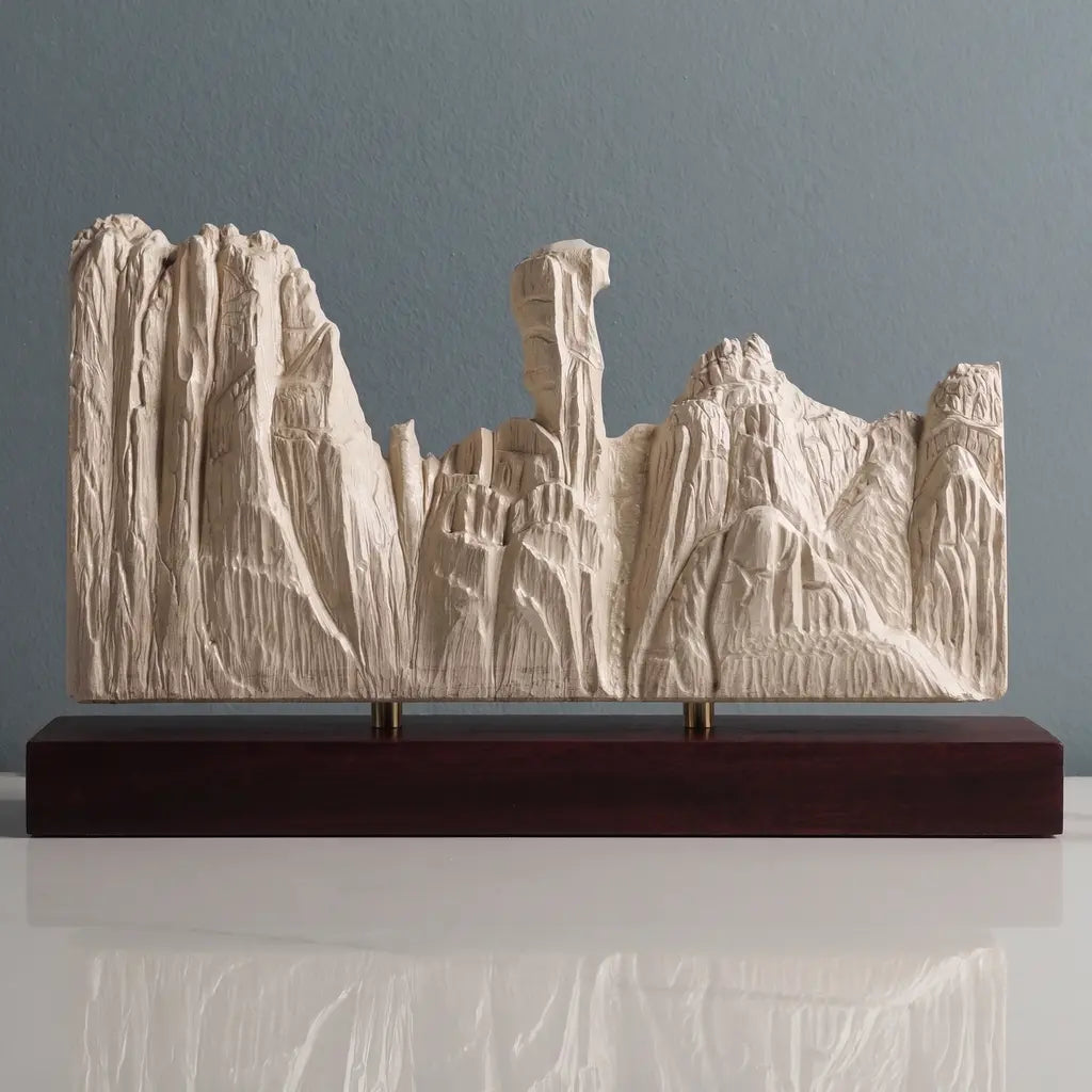 Mount Sanqing Sculpture - Giant Python Sculpted Peaks