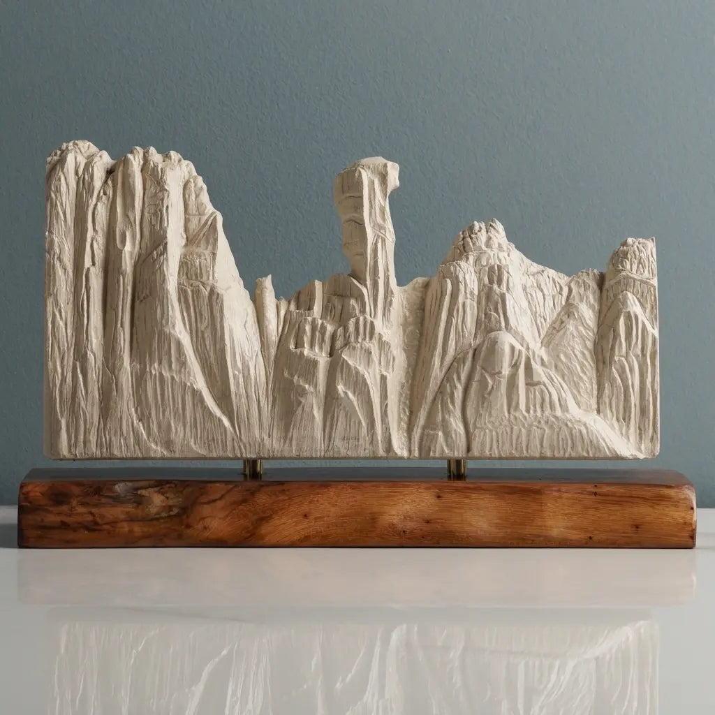 Mount Sanqing Sculpture - Giant Python Sculpted Peaks